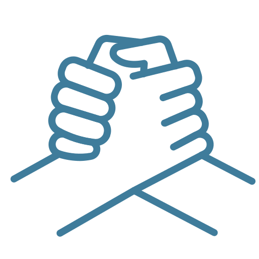 supportive team culture icon